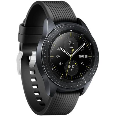Siliconranneke Samsung Galaxy Watch 42mm - Kestävä & Säädettävä Siliconranneke Samsung Galaxy Watch 42mm - Kestävä & Säädettävä