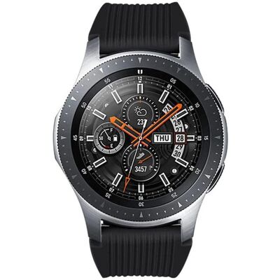 INF Bracelet en silicone noir pour Samsung Galaxy Watch 46mm - Bracelet de montre sportive - Publicité INF Bracelet en silicone noir pour Samsung Galaxy Watch 46mm - Bracelet de montre sportive - Publicité