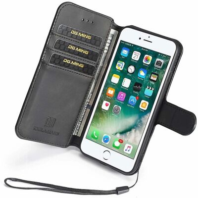 INF Coque de téléphone PU Cuir Noir pour iPhone 7/8 - Coque de Téléphone - Publicité INF Coque de téléphone PU Cuir Noir pour iPhone 7/8 - Coque de Téléphone - Publicité
