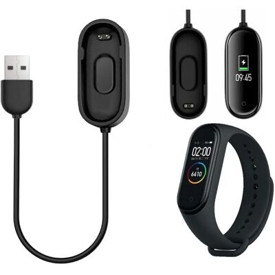 Carregador INF para Xiaomi Mi Band 4 - Preto - Compatível Carregador INF para Xiaomi Mi Band 4 - Preto - Compatível