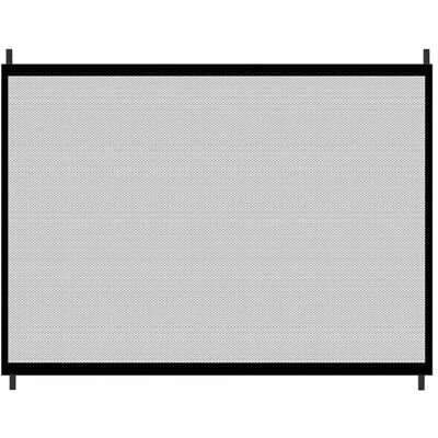 INF Barrière de Sécurité Noire 180x74 Nylon INF Barrière de Sécurité Noire 180x74 Nylon