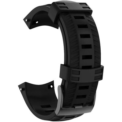 Suunto Spartan Sport Wrist HR Modell 2 Schwarzes Silikonarmband Suunto Spartan Sport Wrist HR Modell 2 Schwarzes Silikonarmband