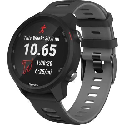 Garmin Varaosa ranneke - Yhteensopiva Forerunner 245, Vivoactive, Vivomove, 645, Approach S40, Galaxy Watch, Gear S2 Garmin Varaosa ranneke - Yhteensopiva Forerunner 245, Vivoactive, Vivomove, 645, Approach S40, Galaxy Watch, Gear S2