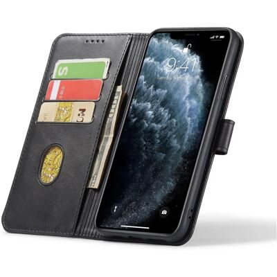 Samsung Galaxy S20 FE / S20 Lite Schwarz Hülle mit Kartenfach Samsung Galaxy S20 FE / S20 Lite Schwarz Hülle mit Kartenfach