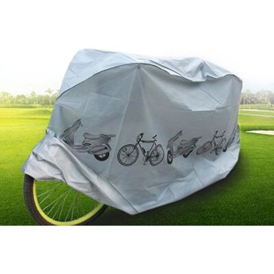 INF Marque INF Housse de vélo - Protection UV, Argent INF Marque INF Housse de vélo - Protection UV, Argent