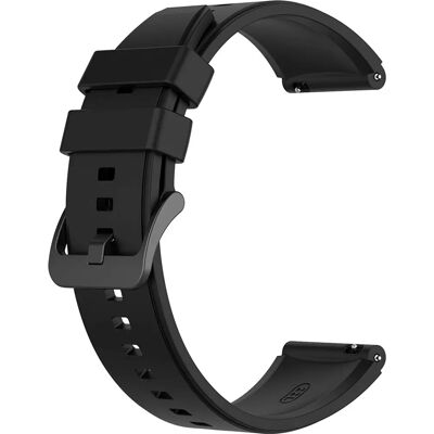 Pulseira de silicone preta INF para Huawei Watch GT2 Pro Pulseira de silicone preta INF para Huawei Watch GT2 Pro