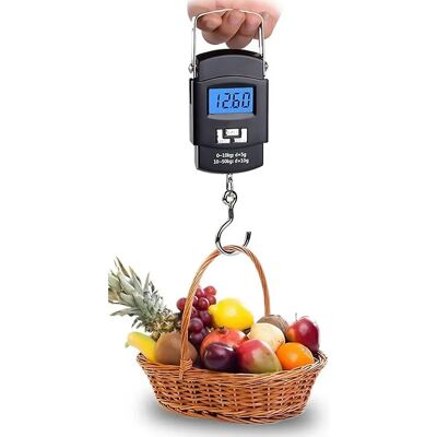 INF Mærke INF Hængende vægt med krog 50kg/10g - Hængende vægt INF Mærke INF Hængende vægt med krog 50kg/10g - Hængende vægt