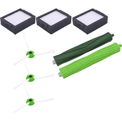 Accessoires INF pour iRobot Roomba - Compatible avec i7, i7+, E5, E6, i6, i3, i3+ - 8 Pièces - Publicité Accessoires INF pour iRobot Roomba - Compatible avec i7, i7+, E5, E6, i6, i3, i3+ - 8 Pièces - Publicité