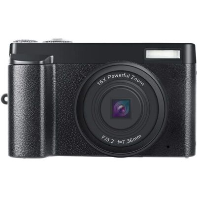 Appareil photo numérique INF 48 MP - Vidéo HD, Zoom 16x, Écran rabattable Appareil photo numérique INF 48 MP - Vidéo HD, Zoom 16x, Écran rabattable