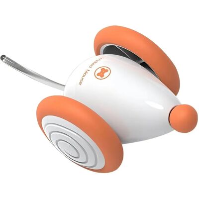 INF Souris Interactive pour Chats - Orange/Blanc INF Souris Interactive pour Chats - Orange/Blanc