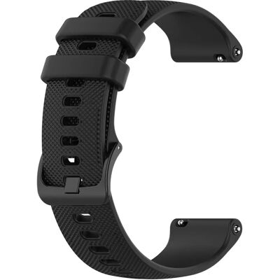 Pulseira de silicone INF Polar Ignite/Unite Preta - Bracelete de relógio Pulseira de silicone INF Polar Ignite/Unite Preta - Bracelete de relógio
