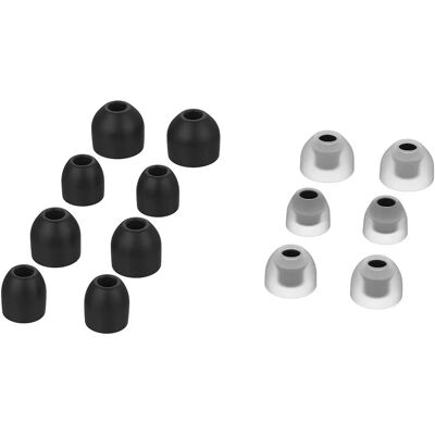 INF Tampas de ouvido para Sony WF-1000XM3/WF-1000XM4 - Almofadas de ouvido, Preto INF Tampas de ouvido para Sony WF-1000XM3/WF-1000XM4 - Almofadas de ouvido, Preto