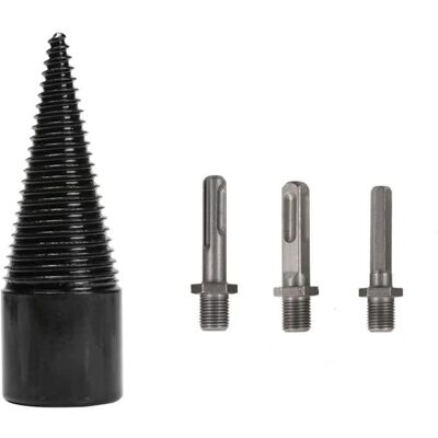 Perceuse à bois INF - 3 tiges pour fendre le bois Perceuse à bois INF - 3 tiges pour fendre le bois