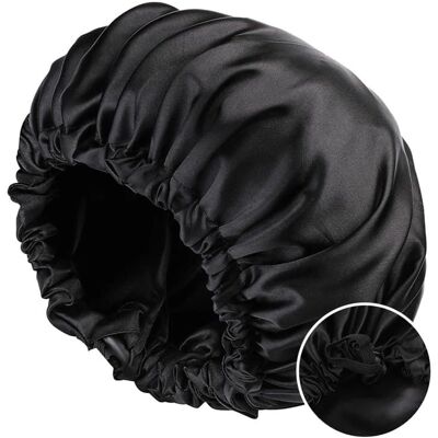 INF Bonnet de Satin pour Dormir - Protection des Cheveux - Publicité INF Bonnet de Satin pour Dormir - Protection des Cheveux - Publicité