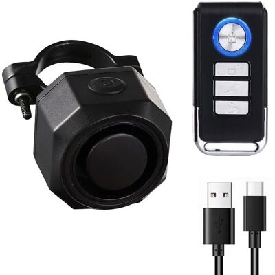 INF Wiederaufladbarer Trigger Alarm - 110dB - Wasserdicht IP65 INF Wiederaufladbarer Trigger Alarm - 110dB - Wasserdicht IP65