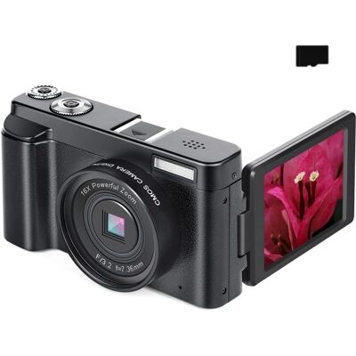 Caméra numérique INF 48 MP, HD 1080p, zoom 16x - Appareil Photo Numérique Caméra numérique INF 48 MP, HD 1080p, zoom 16x - Appareil Photo Numérique