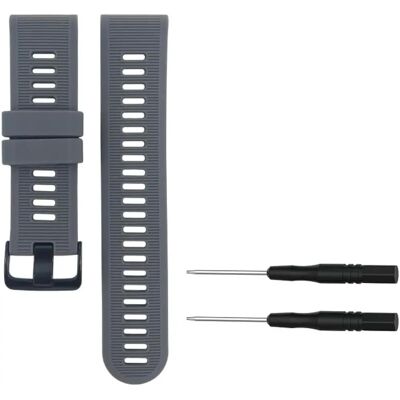 INF Bracelet en silicone Garmin pour Forerunner 945/935 et Fenix 5 - Bracelet - Publicité INF Bracelet en silicone Garmin pour Forerunner 945/935 et Fenix 5 - Bracelet - Publicité