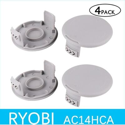 RYOBI 4er Pack Schutzhauben für Spule - Schutzhauben für Rasentrimmer RYOBI 4er Pack Schutzhauben für Spule - Schutzhauben für Rasentrimmer