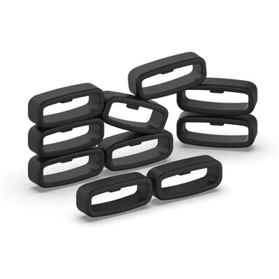 Boucle INF pour bracelet de 22 mm - lot de 10 noir - Publicité Boucle INF pour bracelet de 22 mm - lot de 10 noir - Publicité
