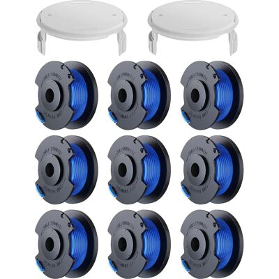 INF Marke INF 9er-Pack Rasentrimmer-Spulen - Kompatibel mit RYOBI INF Marke INF 9er-Pack Rasentrimmer-Spulen - Kompatibel mit RYOBI