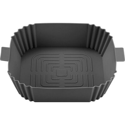 Bol en silicone INF pour friteuse à air - Gris - Publicité Bol en silicone INF pour friteuse à air - Gris - Publicité