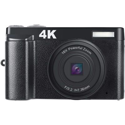 Appareil Photo Numérique INF 48 MP, HD 1080p, Zoom 16x - Appareil Photo Numérique Appareil Photo Numérique INF 48 MP, HD 1080p, Zoom 16x - Appareil Photo Numérique