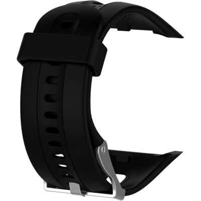 INF Bracelet pour Garmin Forerunner 10/15 - Silicone, Noir - Publicité INF Bracelet pour Garmin Forerunner 10/15 - Silicone, Noir - Publicité