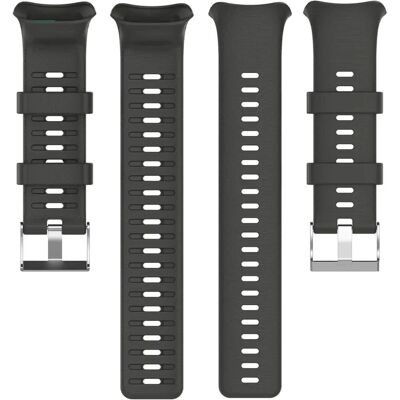 Bracelet en silicone gris INF Vantage V - Bracelet de montre - Publicité Bracelet en silicone gris INF Vantage V - Bracelet de montre - Publicité