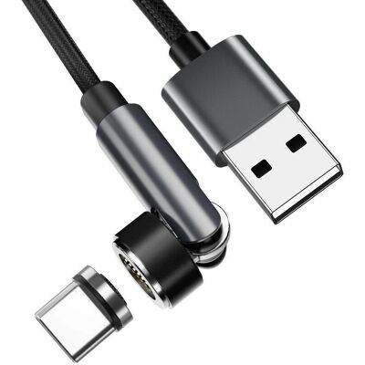 INF Magneettinen USB-C latauskaapeli - 2m Nopea lataus ja tiedonsiirto INF Magneettinen USB-C latauskaapeli - 2m Nopea lataus ja tiedonsiirto