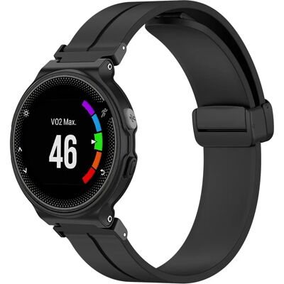 Bracelet en silicone INF pour Garmin Forerunner - Noir - Publicité Bracelet en silicone INF pour Garmin Forerunner - Noir - Publicité