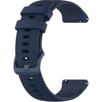 INF Bracelet en silicone 16 mm Bleu foncé - Bracelet - Publicité INF Bracelet en silicone 16 mm Bleu foncé - Bracelet - Publicité