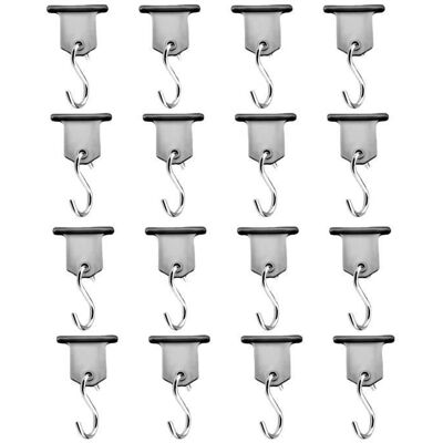 INF 16er Pack Wohnmobil-Markisenhaken - Licht & Partylicht INF 16er Pack Wohnmobil-Markisenhaken - Licht & Partylicht
