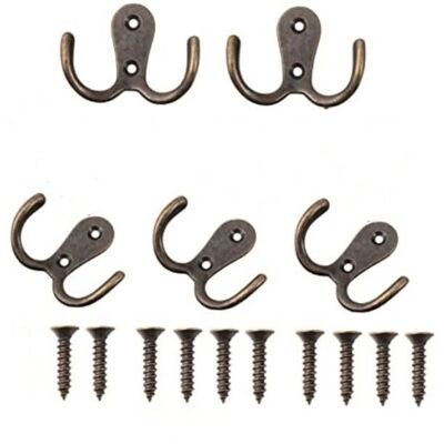 INF 5 pièces Crochets Doubles Vintage - Crochets INF 5 pièces Crochets Doubles Vintage - Crochets