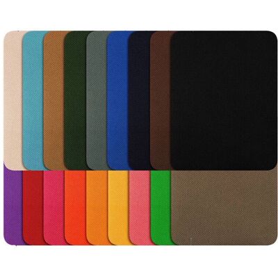 INF Marque INF Patches thermocollants - 18 couleurs - Réparer et décorer INF Marque INF Patches thermocollants - 18 couleurs - Réparer et décorer