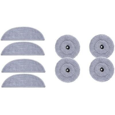 INF Chiffons de Mop Roborock S8 Max V Ultra G20s - 8 Pièces INF Chiffons de Mop Roborock S8 Max V Ultra G20s - 8 Pièces
