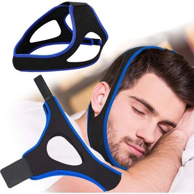 INF Anti-snore-re Atmungsaktiver und verstellbarer Kinnriemen - Anti-Schnarch-Kinnriemen INF Anti-snore-re Atmungsaktiver und verstellbarer Kinnriemen - Anti-Schnarch-Kinnriemen