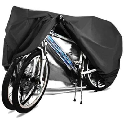 Housse de vélo étanche INF pour 2 vélos - Publicité Housse de vélo étanche INF pour 2 vélos - Publicité