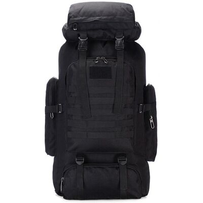 INF Marke INF Taktischer Rucksack - 80L Schwarz INF Marke INF Taktischer Rucksack - 80L Schwarz