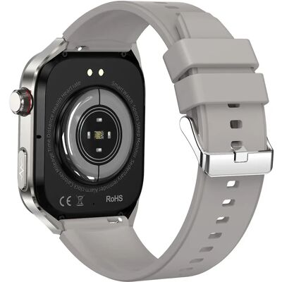 INF Smartwatch - Hjertefrekvens, Blodtryk, Søvn - Grå INF Smartwatch - Hjertefrekvens, Blodtryk, Søvn - Grå