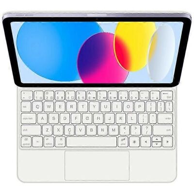 Funda Protectora INF para iPad con Teclado - Para iPad Pro 13 M4 2024 - Blanco Funda Protectora INF para iPad con Teclado - Para iPad Pro 13 M4 2024 - Blanco