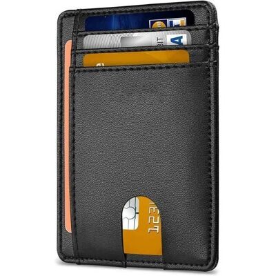 INF RFID Leder Kartenhalter - RFID Schutz, AirTag kompatibel, Echtes Leder INF RFID Leder Kartenhalter - RFID Schutz, AirTag kompatibel, Echtes Leder