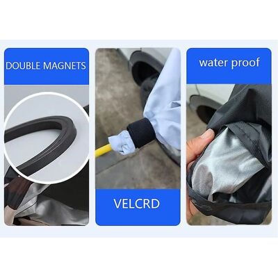 INF Magneettinen Vesitiivis Peite EV-latausliittimille - Helppo asentaa INF Magneettinen Vesitiivis Peite EV-latausliittimille - Helppo asentaa