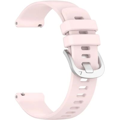 INF Rose 18mm Bracelet pour Garmin Venu 3S/Forerunner 265S - Watch Strap - Publicité INF Rose 18mm Bracelet pour Garmin Venu 3S/Forerunner 265S - Watch Strap - Publicité
