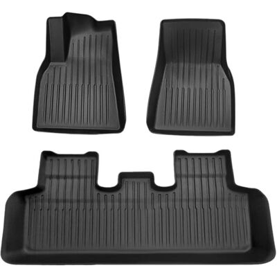 Tesla Model Y Fußmatten - 3-teiliges Set Tesla Model Y Fußmatten - 3-teiliges Set