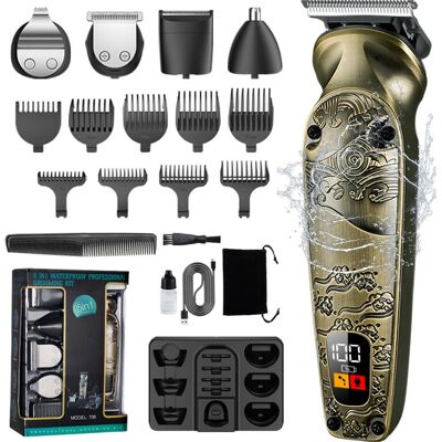 Rasier- und Pflege-Set - Kraftvoller 8-in-1 Grooming Kit Rasier- und Pflege-Set - Kraftvoller 8-in-1 Grooming Kit