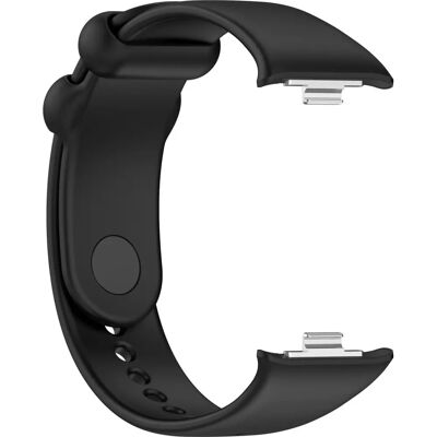 INF Bande en silicone noire pour Xiaomi Band 8 Pro - Bracelet - Publicité INF Bande en silicone noire pour Xiaomi Band 8 Pro - Bracelet - Publicité
