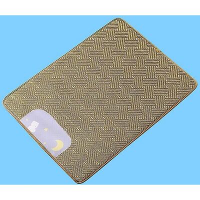Tapis rafraîchissant pour animaux - Rotin, Antidérapant, 60x45cm Tapis rafraîchissant pour animaux - Rotin, Antidérapant, 60x45cm