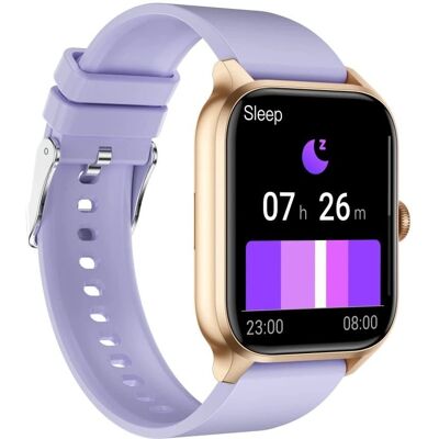 INF Smartwatch med pulsmåler, blodtryksmåler, blodoxygenmåler og skridttæller - Smartwatch INF Smartwatch med pulsmåler, blodtryksmåler, blodoxygenmåler og skridttæller - Smartwatch