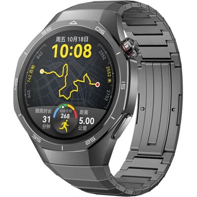 INF Titaanirannekoru Huawei Watch GT 5 Pro 46mm Harmaa - Älykellovälineet INF Titaanirannekoru Huawei Watch GT 5 Pro 46mm Harmaa - Älykellovälineet