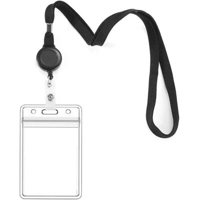 INF 2er Pack Transparente Lanyard ID Kartenhüllen - ID Kartenhüllen INF 2er Pack Transparente Lanyard ID Kartenhüllen - ID Kartenhüllen